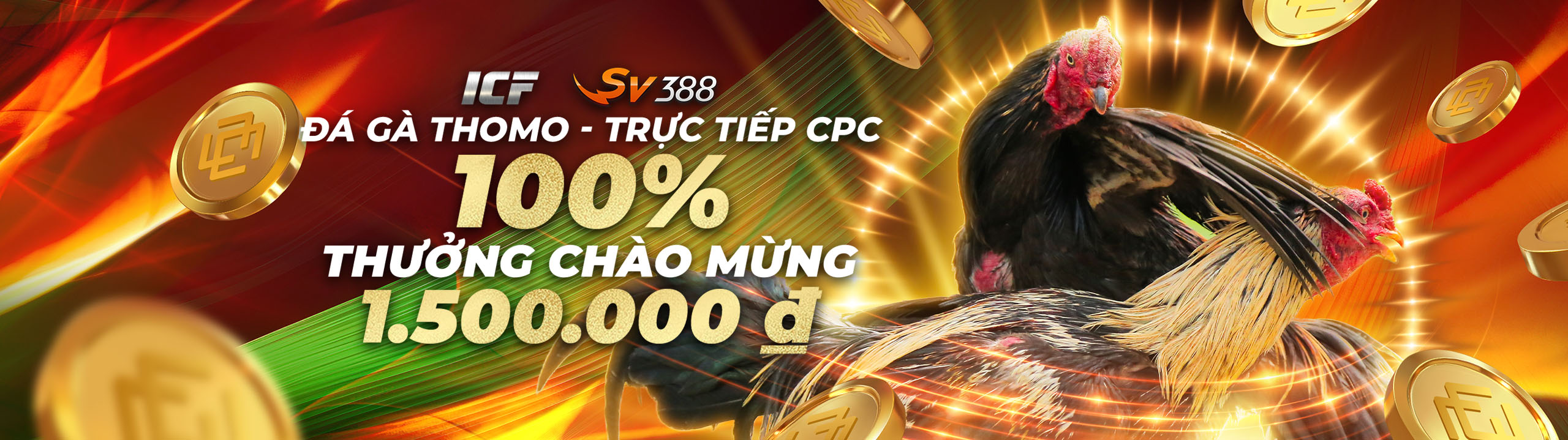 ĐÁ GÀ THOMO 100% Thưởng Nạp Lần Đầu