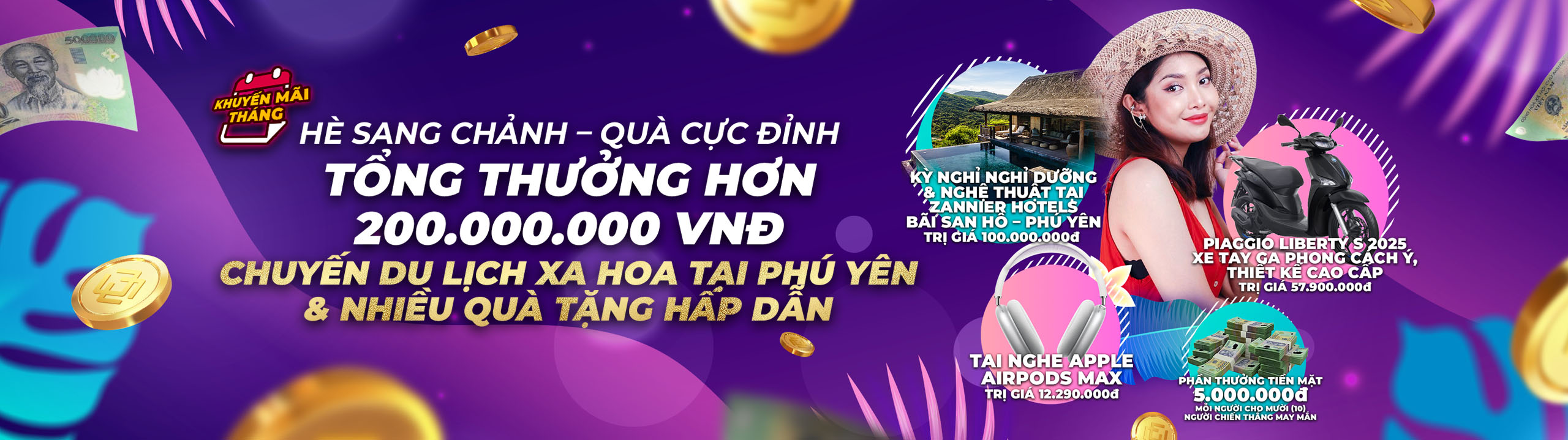 Thử Thách Tháng 6 – Săn Kỳ Nghỉ Sang Chảnh