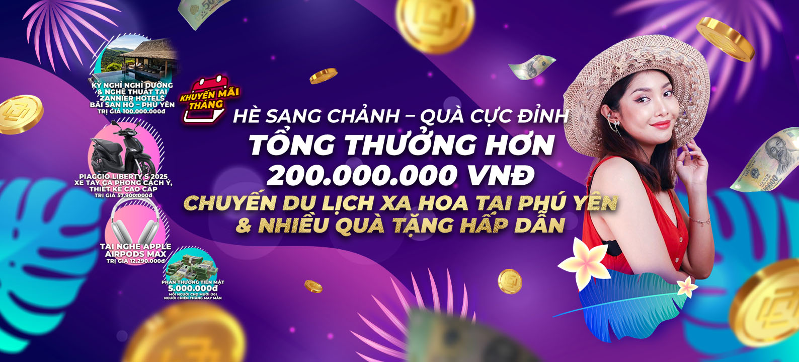 Thử Thách Tháng 6 – Săn Kỳ Nghỉ Sang Chảnh